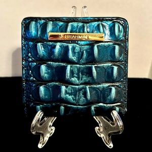 Rare Brahmin Jane Wallet in Verdigris